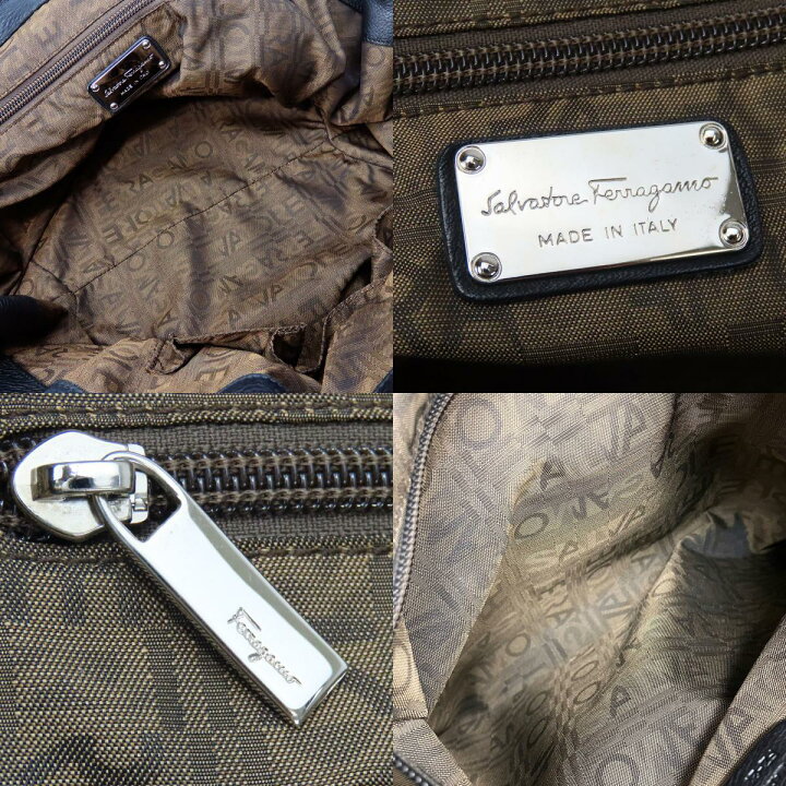 楽天市場】【中古】 サルヴァトーレフェラガモ トートバッグ FZ-21  