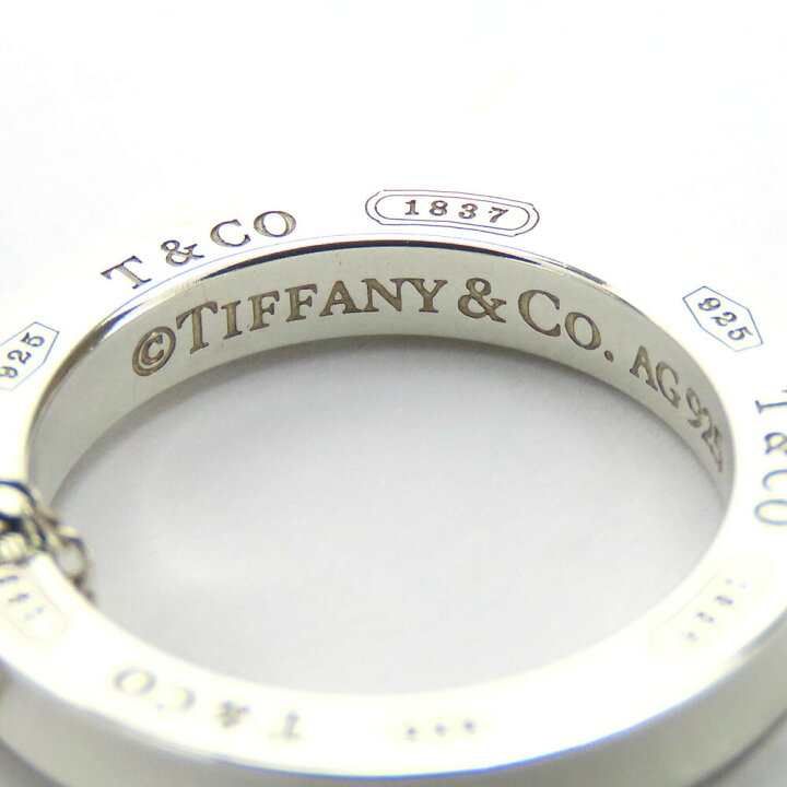 楽天市場】【中古】 ティファニー ネックレス サークル 1837 シルバー  