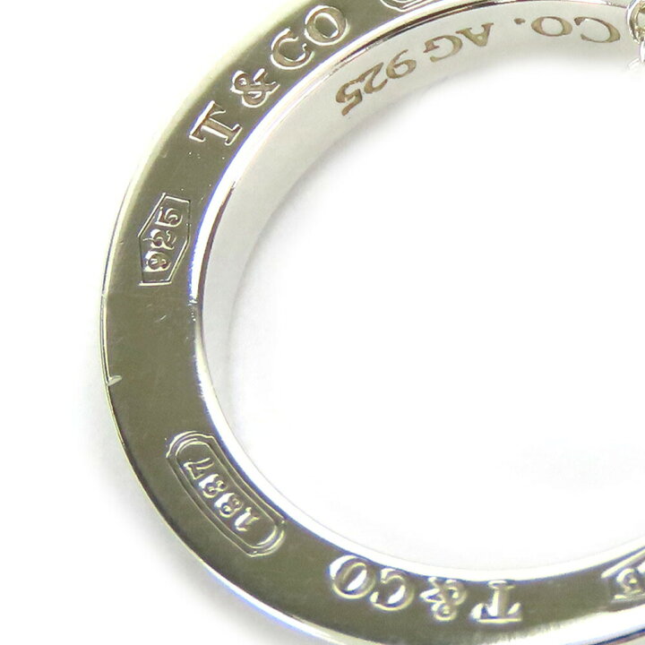 楽天市場】【中古】 ティファニー ネックレス サークル 1837 シルバー  