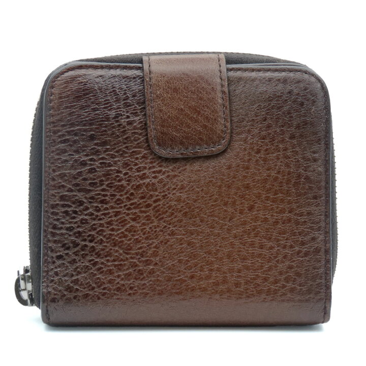 楽天市場】【中古】 プラダ 二つ折り財布 1M0522 レザー CACAO  