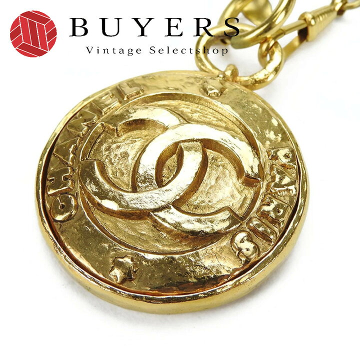 楽天市場】【中古】CHANEL シャネル ココマーク ミラー ネックレス  