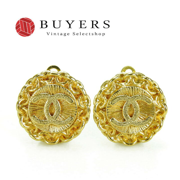 楽天市場】【中古】シャネル ココマーク イヤリング アクセサリー 