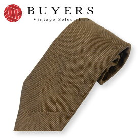 【中古】 ルイ・ヴィトン ネクタイ モノグラム シルク ブラウン系 スーツ ビジネス アパレル メンズ 男性 LOUIS VUITTON