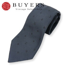 【中古】 ルイ・ヴィトン ネクタイ モノグラム シルク ネイビー アパレル スーツ ビジネス メンズ 男性 LOUIS VUITTON