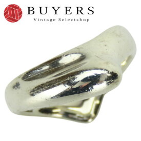 【中古】 ティファニー リング・指輪 カーブドウェーブハート シルバー925 約4.7g シルバー エルサペレッティ アクセサリー レディース 女性 TIFFANY&Co.