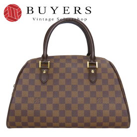 【中古】 ルイ・ヴィトン ハンドバッグ リベラMM N41434 ダミエ エベヌ ブラウン ゴールド金具 手提げ 普段使い レディース 女性 LOUIS VUITTON