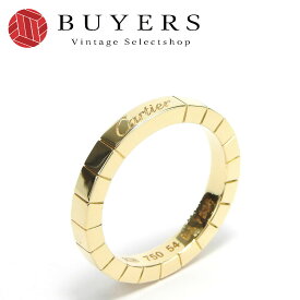 【中古】カルティエ ラニエール リング 指輪 #54 日本サイズ約13.5号 約6.2g 750 K18 金 イエローゴールド YG ジュエリー レディース 女性 Cartier jewelry ring Gold