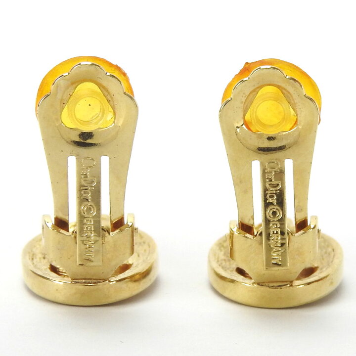 楽天市場】【中古】クリスチャンディオール Christian Dior イヤリング  