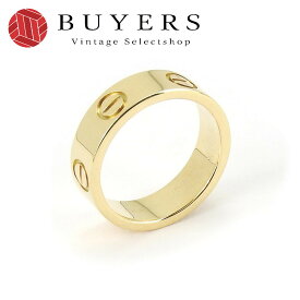 【中古】カルティエ 指輪 ラブリング 50号 日本サイズ10号 Au750 K18 YG イエローゴールド 約6.0g 小物 アクセサリー ジュエリー レディース 女性 Cartier Accessories love ring