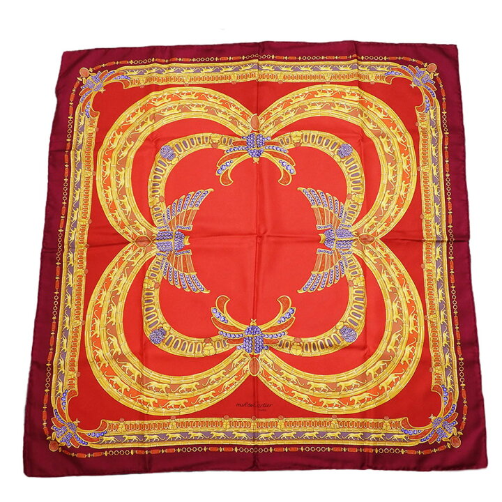 楽天市場】【中古】カルティエ マスト ドゥ カルティエ スカーフ  