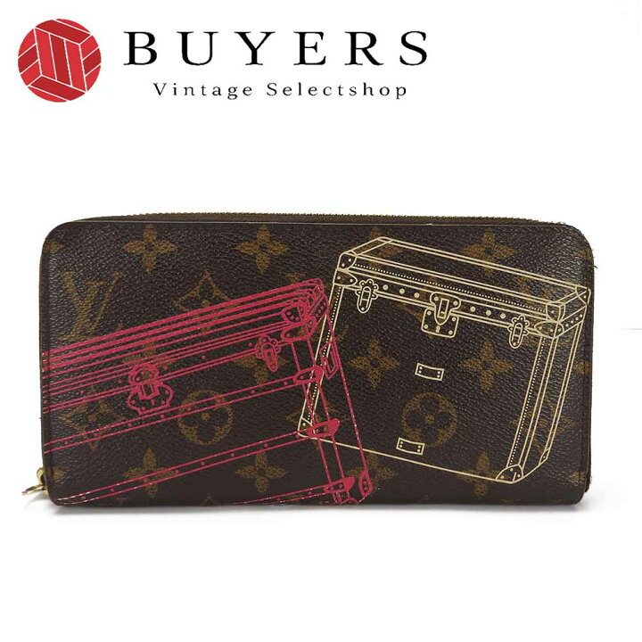 54【未使用】ヴィトン くり貫き LV ジッピーウォレット M42616 2024 