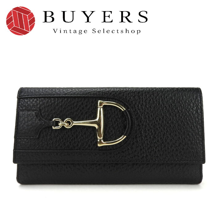 楽天市場】○【中古】 グッチ Wホック 長財布 137375 ホースビット 