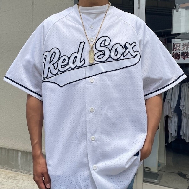 MLB ボストンレッドソックス ゲームシャツ ベースボール 古着 古着屋 埼玉 ストリート オンライン 通販