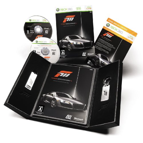 Forza Motorsport 3(フォルツァ モータースポーツ 3) リミテッドエディション(「特製USB メモリー」「特製キーチェーン」「DLCカード」同梱)(特典無し) Xbox360 [video game]