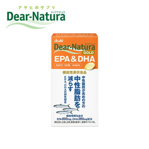 �A�T�q�@�f�B�A�i�`�����S�[���h �@EPA&DHA�i30���j (Asahi Dear-Natura)