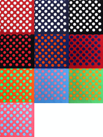 バンダナ 日本製国産 水玉柄 (綿 コットン100％ ドット 三角巾 キャップ スカーフ　ハンカチ) bandana