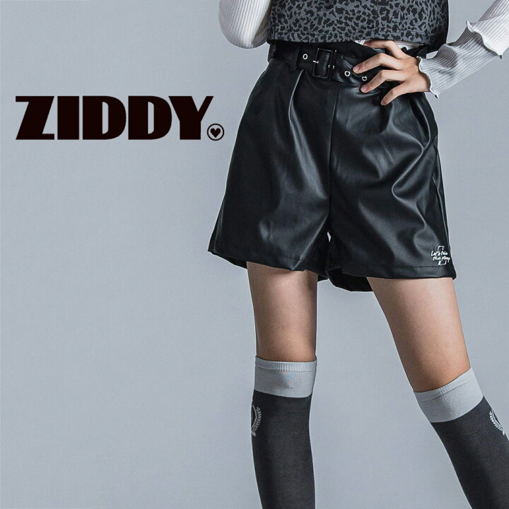 楽天市場】【半額】ZIDDY(ジディー) ベルト付き フェイクレザー 