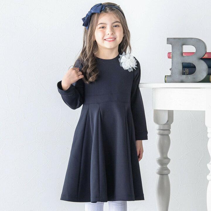 楽天市場】BeBe（べべ） 2種襟付き 3way ワンピース(100~130cm) 子供服  