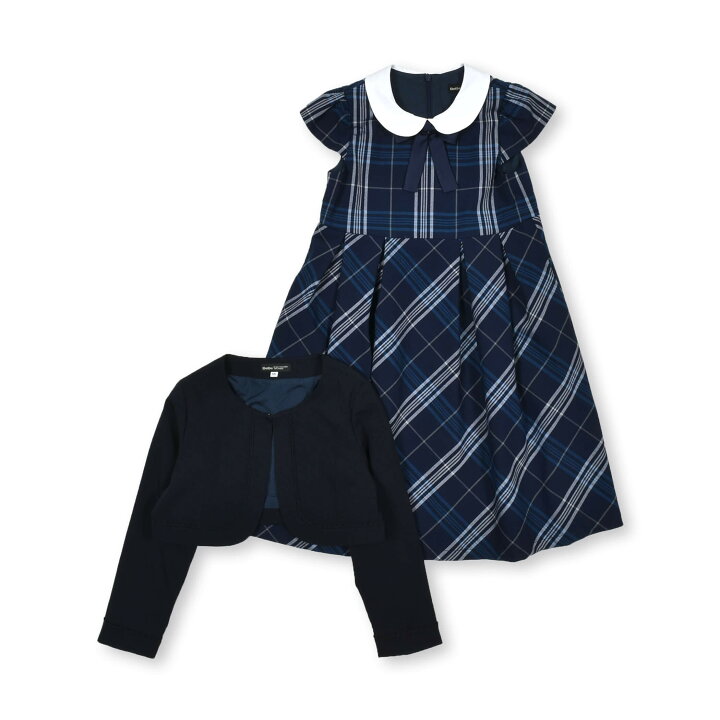 楽天市場】【10％OFFタイムセール】BeBe（べべ）リボンタイ付き  