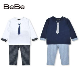 BeBe（べべ）【お揃い】ラメツイード ドッキング ワンピース (90~150cm) 子供服 子ども服 90 100 110 120 130 140 150 ワンピース キッズ ギフト ブランド ツイード ドッキング ワンピース 水色 ラメ 長袖 ベベ bebe おしゃれ