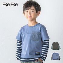 楽天市場】130cm 男の子 長袖（ブランドベベ）（Tシャツ・カットソー 