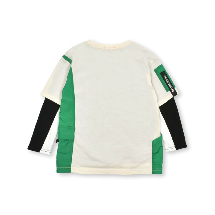 楽天市場】【決算SALE60％OFF】WASK（ワスク） 異素材 ポケット T 