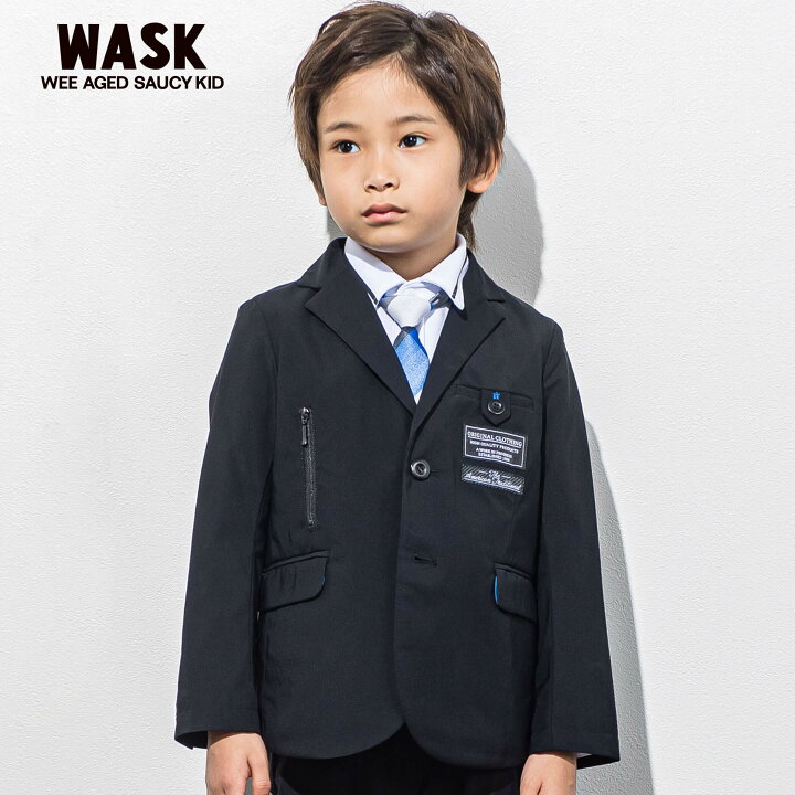 楽天市場】WASK（ワスク）ファスナー ポケット トリコット フォーマル 