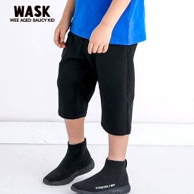 WASK（ワスク）「6分丈タックポケットパンツ(100~160cm)」子供服 子ども服 男の子 女の子
