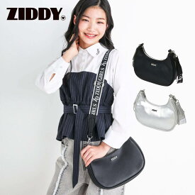 【ポイント5倍】【15％OFFタイムセール】ZIDDY（ジディー）「【 ニコ☆プチ 掲載 】ハーフムーンショルダーバッグ」子供服 子ども服 男の子 女の子 ワンサイズ グッズ バッグ キッズ ギフト ブランド