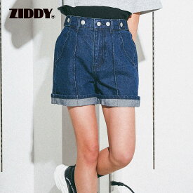 ZIDDY（ジディー）「タックボタンデニムパンツ(130~160cm)」子供服 子ども服 男の子 女の子