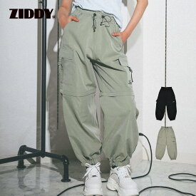 【ポイント5倍】【10％OFFタイムセール】ZIDDY（ジディー）「ウエストドロスト2WAYカーゴパンツ(130~160cm)」子供服 子ども服 男の子 女の子 130 140 150 F(160) ボトム ボトムス ショートパンツ ハーフパンツ キッズ ギフト ブランド