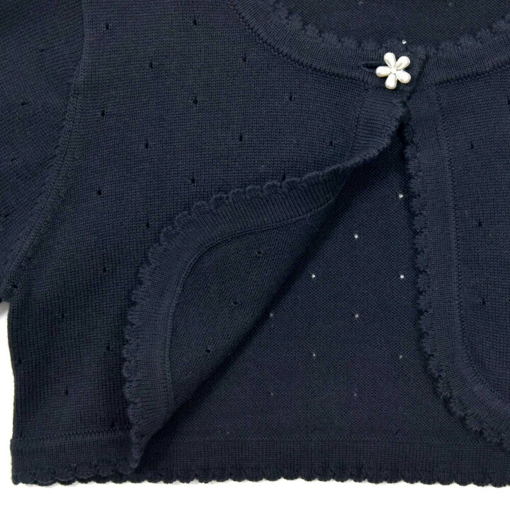 楽天市場】BeBe ニットボレロカーディガン(110~130cm) 子供服 子ども服 