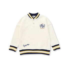 ＼最大20％OFFクーポン／【半額】WASK ラインリブホック カレッジ刺しゅう 裏毛トレーナー (100~160cm) 子供服 男の子 キッズ ギフト ブランド プレゼント100 110 120 130 140 150 160 通園 通学 春服 レジャー お出かけ長袖 運動会 レジャー お出かけ オシャレ かっこいい