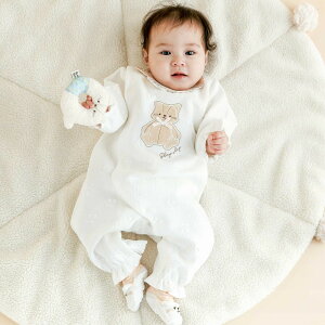 SLAP SLIP BABY �y�������z�ԕ� �X�J���b�v �݃E�T�M �l�R �p�b�`�h���イ �����p�[�X �x�r�[(60~80cm) �x�r�[�� ���̎q �M�t�g �v���[���g �o�Y�j�� �V���� 3���� 6���� 1�� �o�Y���� 25AW �H�� �o�[