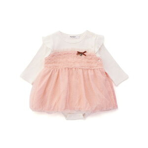 SLAP SLIP BABY �L���L���h�b�g�`���[���X�J�[�g�����p�[�X�x�r�[(70~80cm) �x�r�[�� ���̎q �M�t�g �v���[���g �o�Y�j�� �V���� 3���� 6���� 1�� �o�Y���� 25AW �H�� �Ӊĕ� ��i �o�[�X�f�[�t�H�g 