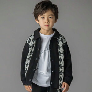 y30%OFFzBeBe Petits Pois Vert yzA[KC +  ؂ւ ݕt J[fBK (95~150cm) q j̎q LbY Mtg uh v[g 95cm 100cm 110cm 120cm 130cm 140cm 150cm 25AW H H 