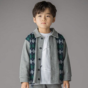 y30%OFFzBeBe Petits Pois Vert yzA[KC +  ؂ւ ݕt J[fBK (95~150cm) q j̎q LbY Mtg uh v[g 95cm 100cm 110cm 120cm 130cm 140cm 150cm 25AW H H 