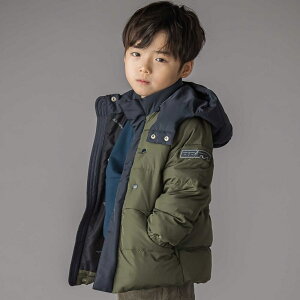 BeBe Petits Pois Vert zF^t^؂ւ_ER[g(95~160cm) q j̎q LbY Mtg uh v[g 95cm 100cm 110cm 120cm 130cm 140cm 150cm 25AW H H ʉ ʊw ۈ牀 ct w 