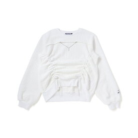 20％OFFクーポン配布中・【半額】ZIDDY 膨れジャガードトドロストトップス(130~160cm) 子供服 女の子 キッズ ギフト ブランド プレゼントティーンズファッション 小学生 高学年 女子 服 中学生 10代 私服 コーデ 韓国 ニコプチ 130cm 140cm 150cm 160cm 冬服 お出かけ