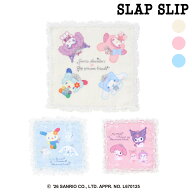 【最大20%OFFクーポン】SLAP SLIP 【サンリオキャラクターズxSLAPSLIP】レース付きハンカチ キッズ 子供 …