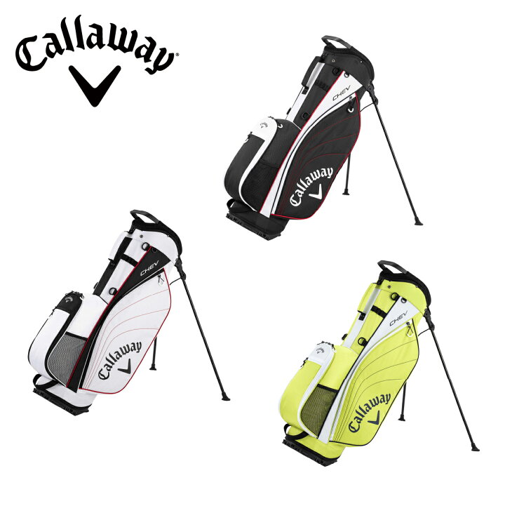 楽天市場】キャロウェイ キャディーバッグ スタンドタイプ シェブ CHEV  