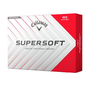 �L�����E�F�C �S���t�{�[�� �X�[�p�[�\�t�g SUPERSOFT 1�_�[�X12���� �qCallaway Golf �L�����E�F�C�S���t�r �{�[���J���[�F�z���C�g�E���b�h�^�X�v���b�^�[�f�U�C���F�u���[�E���b�h 2025�N���f