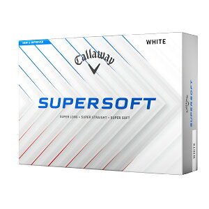 �L�����E�F�C �S���t�{�[�� �X�[�p�[�\�t�g SUPERSOFT 1�_�[�X12���� �qCallaway Golf �L�����E�F�C�S���t�r �{�[���J���[�F�z���C�g�E���b�h�^�X�v���b�^�[�f�U�C���F�u���[�E���b�h 2025�N���f