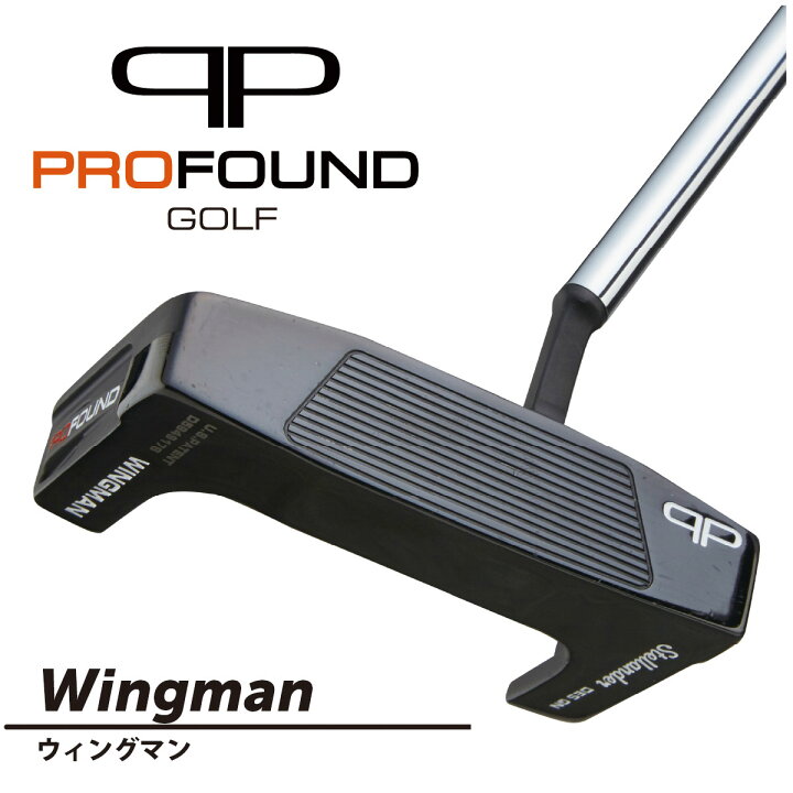 楽天市場】プロファウンド ゴルフ パター ウイングマン WINGMAN 
