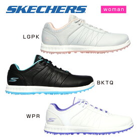 【Skechers スケッチャーズ】　【クリアランス【全米オープン・エビアン選手権 覇者使用ブランド】　GO GOLF PIVOT 　レディーススパイクレスシューズ　【123009】2022年モデル