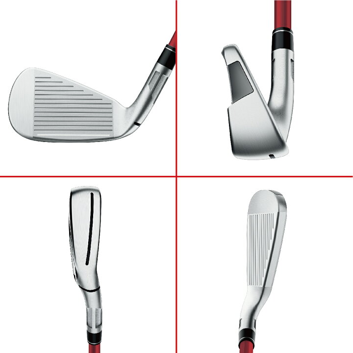 【Taylor Made Golf テーラーメイド ゴルフ】Stealth ステルス アイアンセット ウィメンズカーボンシャフト番手:#7からPW・SW(5本セット)シャフト:TENSEI RED TM40 (22)2022年モデル BUZZ SHOPPING TIS-1417 テーラーメイド アイアン カーボン R