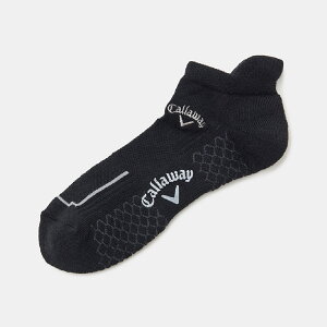 キャロウェイ ゴルフ ソックス 靴下 ヒールアップ仕様アンクルソックス C25293101 メンズモデル 〈Callaway Golf キャロウェイゴルフ〉
