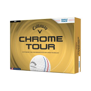 �L�����E�F�C �S���t�{�[�� �N�����c�A�[ CHROM TOUR 1�_�[�X12����@�{�[���J���[�F�z���C�g|�g���v���E�g���b�N�z���C�g|360 �C�G���[�X�g���b�v �qCallaway Golf �L�����E�F�C�S���t�r 2026�N��