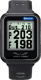 朝日ゴルフ EAGLE VISION イーグルビジョン watch6 （EV PRO・高性能・GPSゴルフナビ・高低差・自動飛距離測定・オートディスタンス・IPX7・競技モード・ピンポジ君・みちびきL1S・スコアカウンター・シンプル）