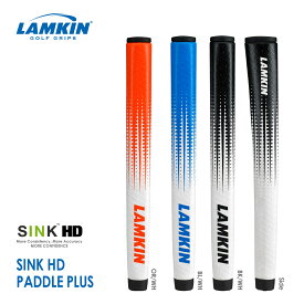 【LAMKIN ラムキン】_SINK HD PADDLE_シンク エイチディ パドル_101453(BK/WH) 101454(BL/WH)_101455(OR/WH)_【Grip Putter パターグリップ 】
